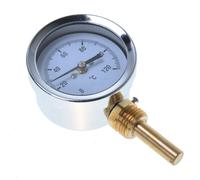 Bi-Metallo Termometro Zeigerthermometer 0°C - 120°C Incl. Manica di Immersione