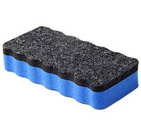 Bi-Office - Cancellino magnetico per lavagna, 2 pezzi, colore: Blu