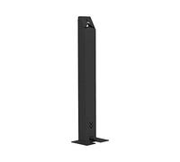 Bi-Office Dispenser A Pedale Per La Disinfezione Delle Mani, In Nero, Altezza 75 cm, Gel Igienizzante Da 1 Litro Incluso