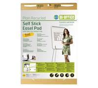 Bi-Office Earth - Blocco di Carta Riciclata, Autoadesivo, 30 Fogli da 80 m/mq, 6