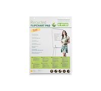 Bi-Office Earth - Blocco di Carta Riciclata Per Portablocco, A1 Forato con 2 Fori Standard, 20 Fogli Per Lavagna da 55 g/mq, Conf. da 5