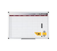 Bi-Office GA0233170 - Planner Settimanale Magnetico, 600 x 450 mm, Bianco
