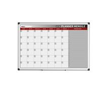 BI-OFFICE - GA03267170 - Planner magnetico mensile - 90 x 60 cm - silver - Bi-Office - 80604 - Conf. da 1 Pz. - GA03267170