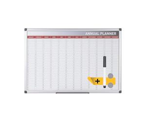 Bi-Office GA0360170 calendario magnetico con 366 giorni e dodici mesi