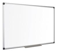 Bi-Office Lavagna Bianca Maya, Con Cornice In Alluminio, Superficie Cancellabile A Secco Non Magnetica, 180 x 120 cm