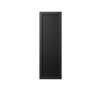 Bi-Office Lavagna Nera Per Gesso Back2Chalk Essentials, Cornice MDF Nera Opaca, 20 x 60 cm