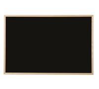 Bi-Office Lavagna Nera Per Gesso Basic, Cornice di Pino, 40 x 30 cm