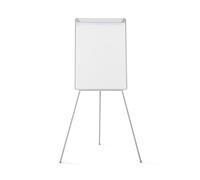 Bi-Office Lavagna portablocco magnetica Cavalletto treppiedi Cornice grigia 700 x 1000 mm