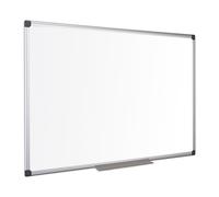 Bi-Office lavagna smaltata 1800 x 1200 mm con cornice in alluminio