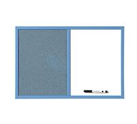 Bi-Office MX03439471 Pannello Combinato Organiser Scuola, 60x40, Azzurro