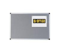 Bi-Office Pannello Combonet Maya, Bacheca Con Foglio Di Acciaio A Quadretti Per Usare Puntine e Calamite, 90 x 60 cm