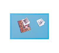 Bi-Office Scuola - Pannello In Sughero Blu, 60 x 40 cm, Cornice MDF Blu