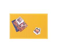 Bi-Office Scuola - Pannello In Sughero Giallo, 60 x 40 cm, Cornice MDF Giallo