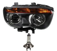 Bi Xenon Fanale Destro per BMW 7er E65 E66 Bj 01-05 Hella Indicatore Giallo D2S