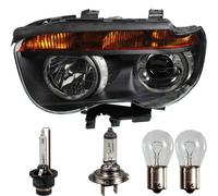 Bi Xenon Fanale Sinistro per BMW 7er E65 E66 01-05 Hella Con Indicatore (Giallo)