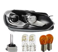 Bi Xenon Fari Destro Per VW Golf VI 08-12 Hella Luce Diurna Luce Di Curva