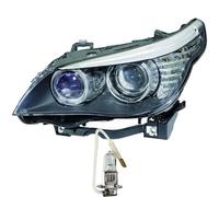 Bi Xenon Fari Sinistro Per BMW E60 E61 07-09 Hella Con Luce Curva 1347194