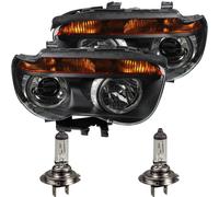Bi Xenon Set Fanali per BMW 7er E65 E66 Anno Fab. 01-05 Hella Con Freccia D2S+