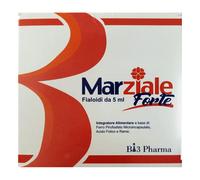Bi3 Pharma Integratore Marziale Forte ferro e acido folico, 20 fialoidi
