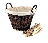 Biacchi Cesto legna GARDEN FRIEND Marrone