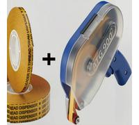 Biadesivo transfer tapes reverse (ATG system) a basso spessore 0,05mm (con/senza
