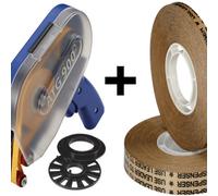 Biadesivo transfer tapes reverse (ATG system) ad alto spessore 0,13mm (con/senza