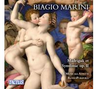 Biagio Marini Biagio Marini: Madrigali Et Symfonie Op. II (CD) Album with DVD