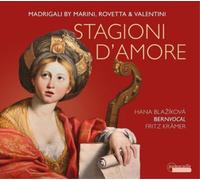 Biagio Marini Stagioni D'amore: Madrigali By Marini, Rovetta & Valentini (CD)