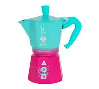 Bialetti Moka Express Squid Game© 6 Tazze, Manico Antiscottatura, Non Adatto all'Induzione, 270ml, Alluminio