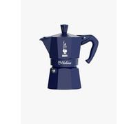 Bialetti 0005411 Mokina Natale 2025 Blu, Moka Caffettiera Mezza Tazza in Alluminio 40ml