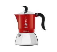 Moka caffettiera Fiammetta Induction 4 tazze Bialetti induzione red rosso Rotex