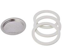 Bialetti 0800401 Guarnizione e filtro in acciaio INOX 4 tazze