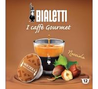 12 Capsule Caffè Bialetti Gourmet Aroma Nocciola Cialde Originali Bialetti