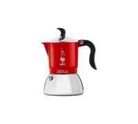 Bialetti Fiammetta Induction Moka 0,13 L Rosso, Acciaio inossidabile Bialetti