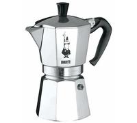 Bialetti Caffettiera Moka Express Alluminio, Argento, Capacità 9 Tazze,8006363011655