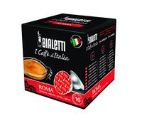 Bialetti 96080092/m Espresso Capsule Roma, Alluminio, 16 Pezzi, Argento, 50 x 40 x 5 cm