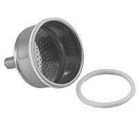 Bialetti BRIKKA 0800113 Blister Imbuto, Alluminio, Acciaio Inox, 12 x 7 x 19 cm, Metallo