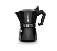 Bialetti Industrie Moka exclusive brikka nera, 2 tazze Moka exclusive brikka nera, 2 tazze