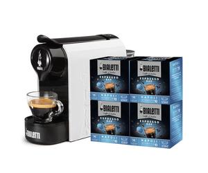 Bialetti Bundle Gioia Bianco+ 64 Caps Napoli