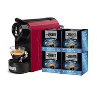 Bialetti - Macchina Da Caffè Espresso Bundle Gioia + 64 Caps-rosso Bialetti