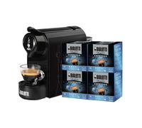 Bialetti Bundle Macchina del caffè Gioia Nero+64 Caps