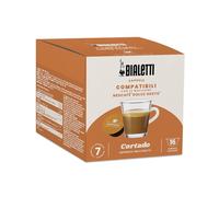 Bialetti Caffè Capsule Compatibili Dolce Gusto®, Cortado, 16 Capsule