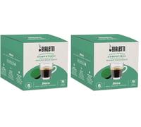 Bialetti Caffè Capsule Compatibili Dolce Gusto®, Deca, 16 Capsule (Confezione da 2)