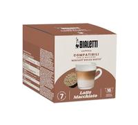 Bialetti Caffè Capsule Compatibili Dolce Gusto®, Latte Macchiato, 16 Capsule