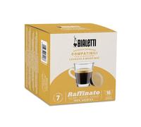 Bialetti Caffè Capsule Compatibili Lavazza A Modo Mio®, Raffinato, 16 Capsule