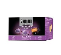 Bialetti Caffè d Italia Box 48 Capsule Milano Intensità 7 Compatibili con