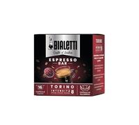 16 Capsule Caffè Bialetti Torino Gusto Cioccolatato Cialde Originali Bialetti