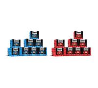 Bialetti Caffè D'Italia, Multipack 128 Capsule, 8 Box da 16 Capsule, Napoli e Roma, Intensità 9 e 10, 100% Alluminio