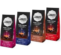 BIALETTI Caffè in Grani, Sacchetti da 1 Kg, Classico Intenso Nocciola Pregiato, Caffè Tostato in Grani per Macchine Automatiche