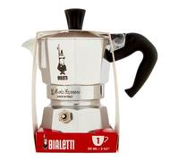 Bialetti Caffettiera Alluminio 1 Tazza MOKA EXPRESS Restyling Cromo satinato